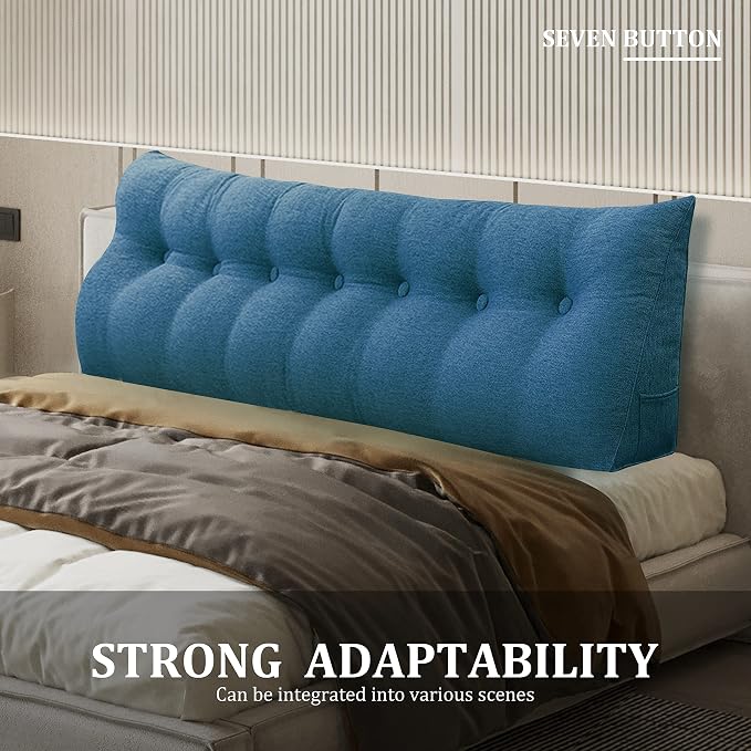 Wedge Headboard Pillow Dorm Room Reading Pillow Back Support - Image 5