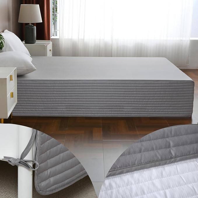 King Bed Skirt-Box Spring Cover - Image 5