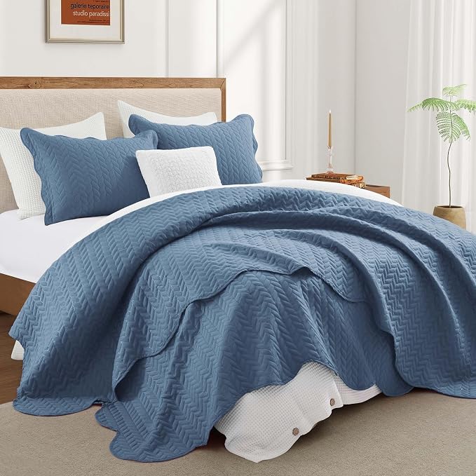 IR Imperial Rooms King Quilt Bedding Set Size + 2 Pillow Shams - Image 5
