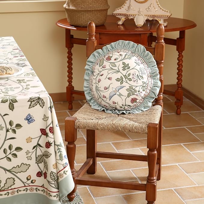 Round Throw Pillow Cover, Decoration Pillows Cushion Covers - Image 5