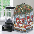 Xmas Snowman Print Blender Dust Cover, Stand Mixer or Coffee Maker Appliance by Annejudy