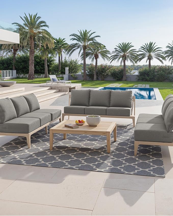 Luxury 24x24x6 Inch Outdoor Seat Cushions - Image 2