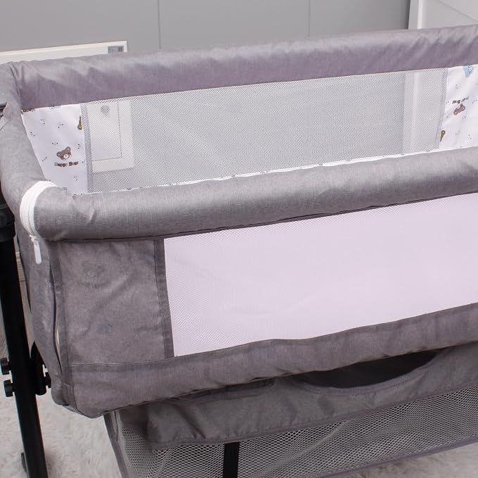 Belsden Pack of 3 Fitted Bassinet Sheet Set, Flexible Fit Various Bassinet - Image 4