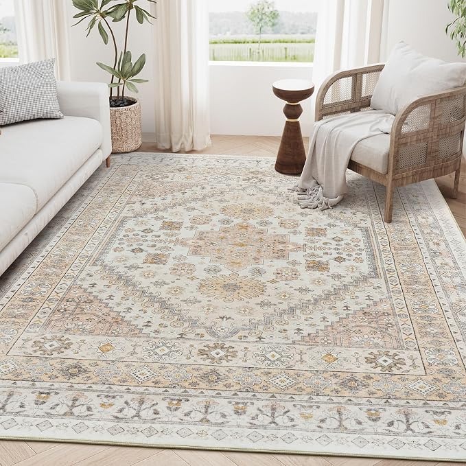 zesthome 6x9 Area Rug, Super Soft Washable Rugs by Zesthome