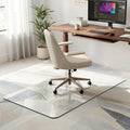 Antok Tempered Glass Chair Mat, Heavy Duty 0.2" Desk Chair Mat by AntokMirror