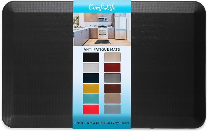 ComfiLife Anti Fatigue Floor Mat – 3/4 Inch Thick Kitchen Mats by ComfiLife