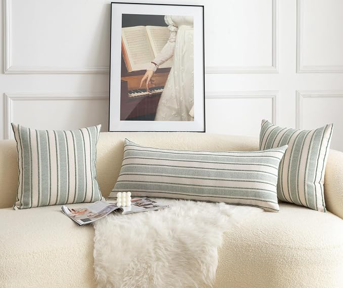Decorative Boho Lumbar Pillow Covers, Modern Farmhouse Couch Pillowcase - Image 4