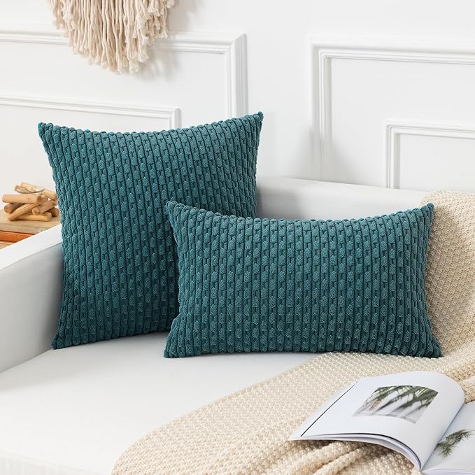 Kevin Textile 12x20 Inch Pillow Cover 1 Pack Boho Decorative Soft Striped - Image 5
