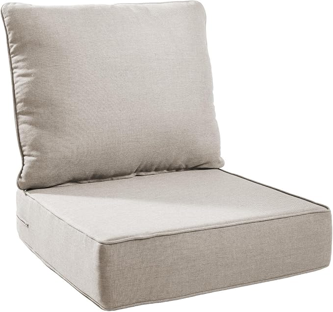 6" Thick Outdoor Chair Cushions by PLANNTONNEO
