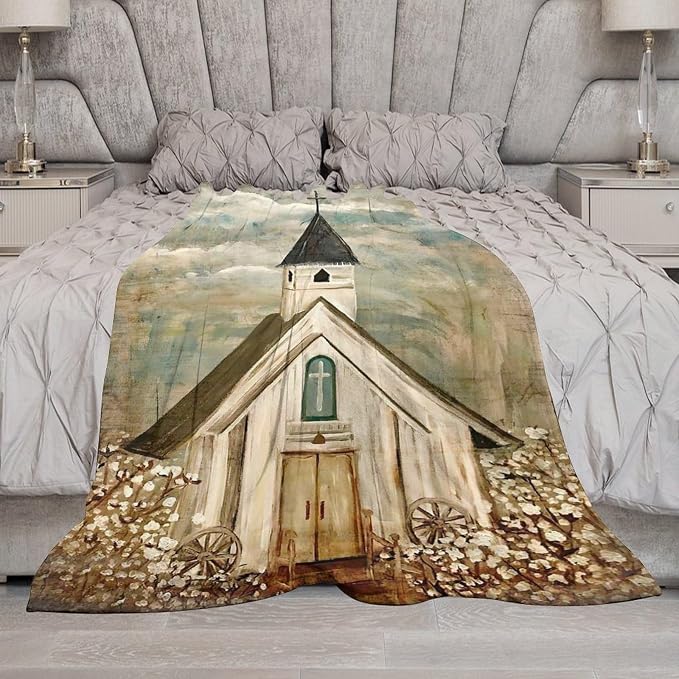 Christian Church Blanket Religious Gifts - Image 3