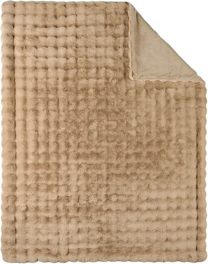 Lotus Karen Faux Fur Blanket - Image 8