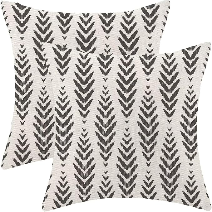 Boho Pillow Covers 16 x 16 Inch Pack of 2 by BETGINY