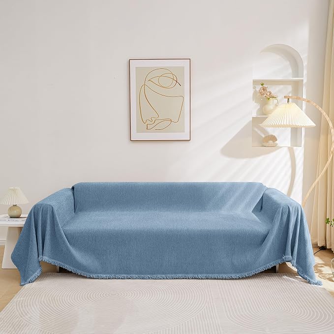 MEETSKY Oversized Chair Sofa Slipcover Washable Loveseat Couch Cover - Image 8