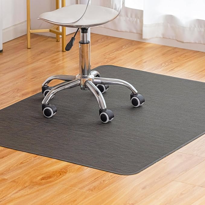 Office Chair Mat for Hardwood Floor Under Desk Computer Rolling Chair Mat for by BAROYAL