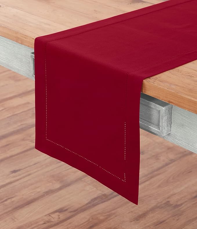 Solino Home Red Table Runner 36 Inches - Image 2