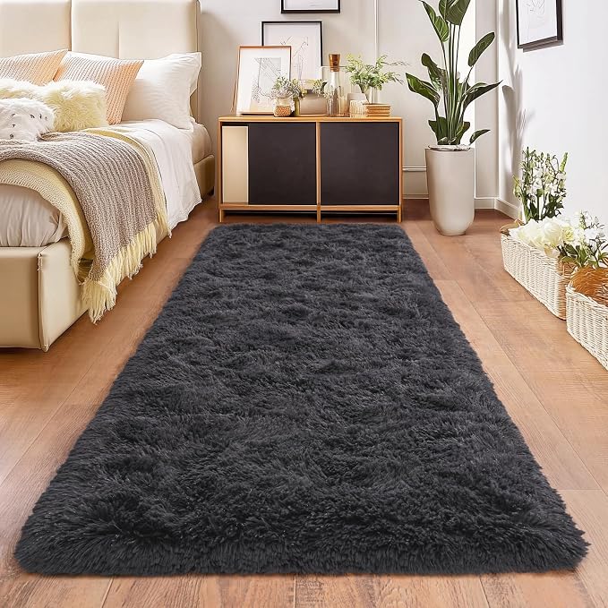 Fluffy Area Rugs for Living Room, Soft Shaggy Carpets for Living Room, Upgrade by Isdook