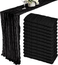 12 Pack Boho Gauze Table Runner 35x72 Inch by Fivenl