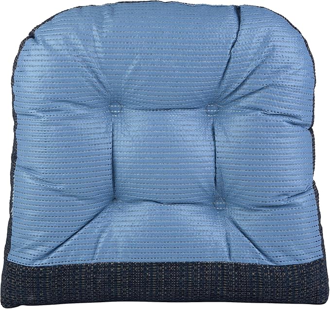 Klear Vu Gripper Overstuffed Universal Non-Slip Dining Chair Cushions - Image 10