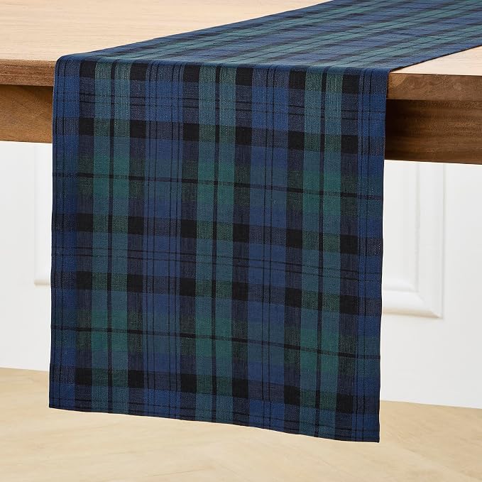 Solino Home Linen Table Runner 72 Inches Long - Image 2
