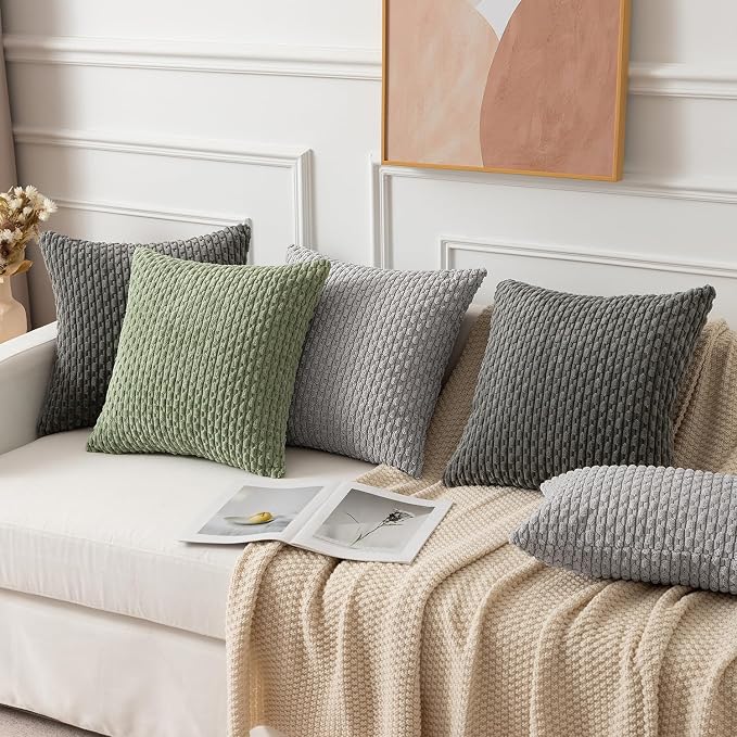 Kevin Textile 12x24 Inch Pillow Cover 1 Pack Boho Decorative Soft Striped - Image 7