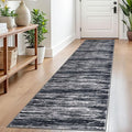 2x8 Modern Abstract Runner Rug for Hallways, Non-Shedding Washable Rug for by SiiloomRug