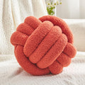 Petrella Knot Pillow Ball Round Throw Pillows Home Decor Cushion Decorative by Petrellatoy