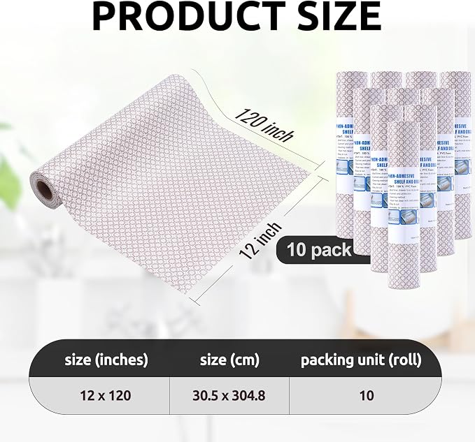 RAY STAR 12X120 Inch Shelf Liner - Image 5