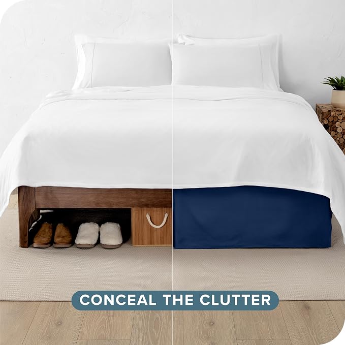 Bare Home Kids Twin Bed Skirt - Image 3