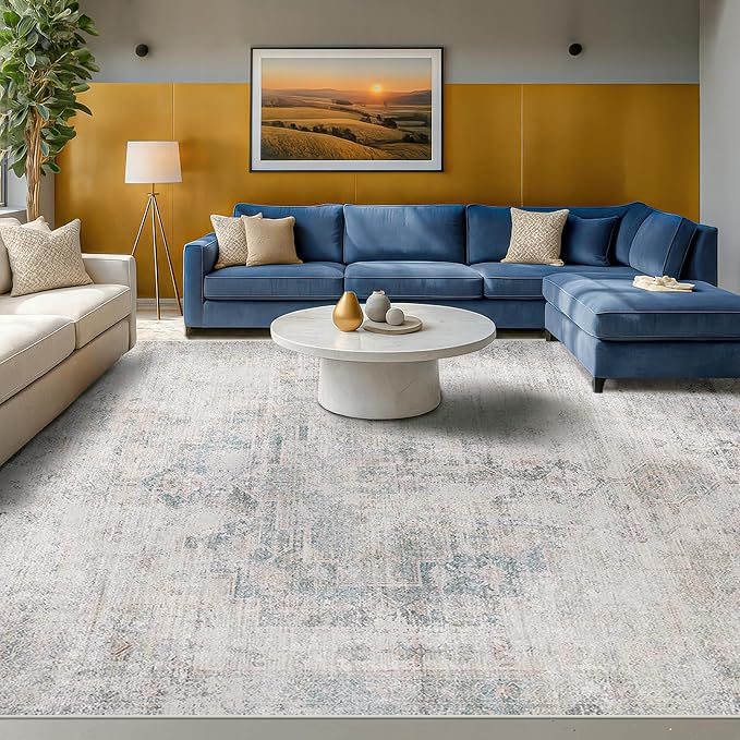 Modern Farmhouse Area Rug for Living Room - Image 8