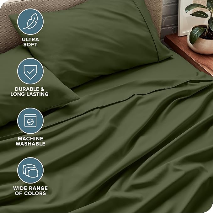 Bare Home Twin XL Sheet Set - Image 4