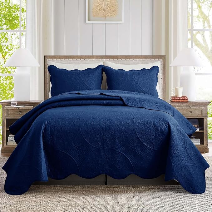 IR Imperial Rooms Twin Quilt Bedding Set Size + 1 Pillow Shams by IRImperialRooms