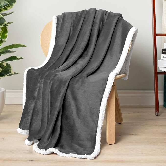 PAVILIA Sherpa Fleece Throw Blanket - Image 8
