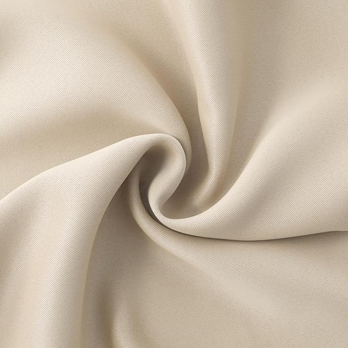 BGment Champagne Curtains 30 Inches Length - Image 7