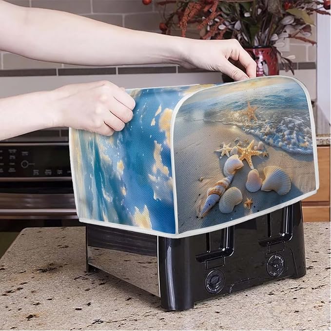 Starfish Printed Oven Toaster Cover - Image 3