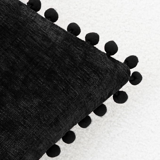 CaliTime Throw Pillow Covers Decorative 20 X 20 Inches Pack of 2 Cozy Solid - Image 3