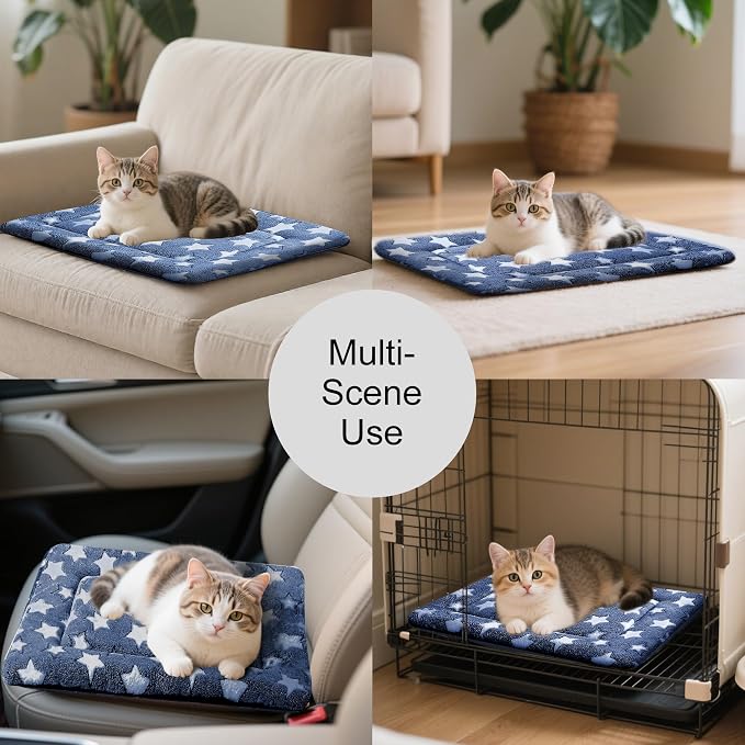 Dog Bed Mat, Reversible Crate Pad & Cute Dog Bed - Image 7
