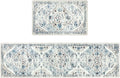 Ileading Anti Fatigue Kitchen Rugs Sets of 2 Cushioned Kitchen Mats by Ileading