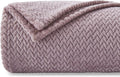 NEWCOSPLAY Super Soft Twin Blanket Light Purple Premium Silky Flannel Fleece by NEWCOSPLAY