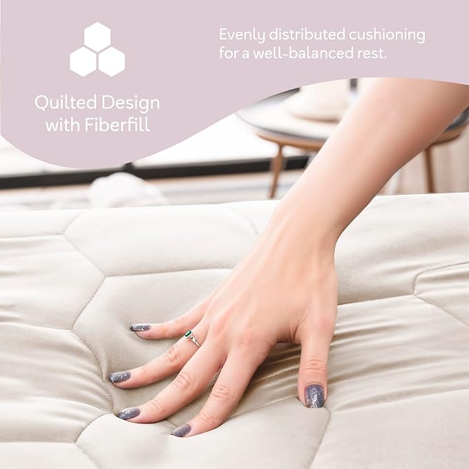 Hearth & Harbor 12 Pack Queen Size Quilted Fitted Mattress Pad Cover, 100% - Image 6