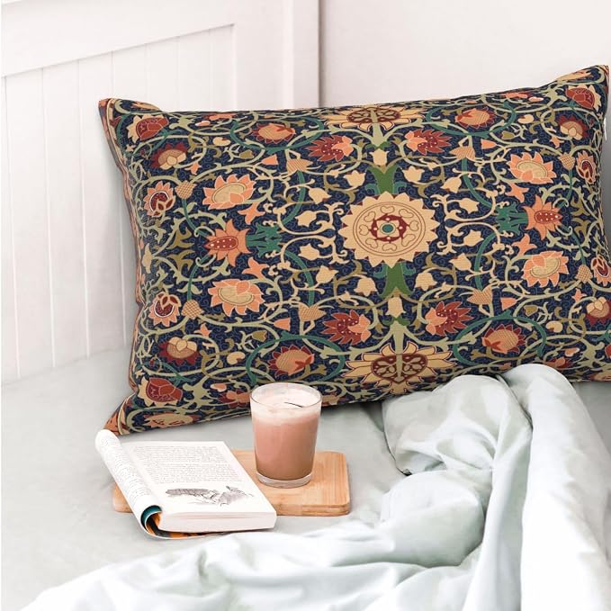 William Morris Vintage Floral 20x12 inches Throw Pillow Covers Cushion Covers - Image 8