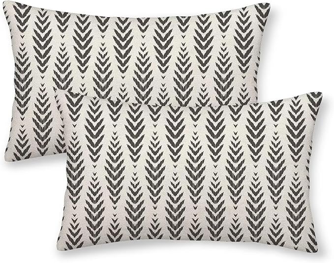 Boho Pillow Covers 12 x 20 Inch Pack of 2 by BETGINY