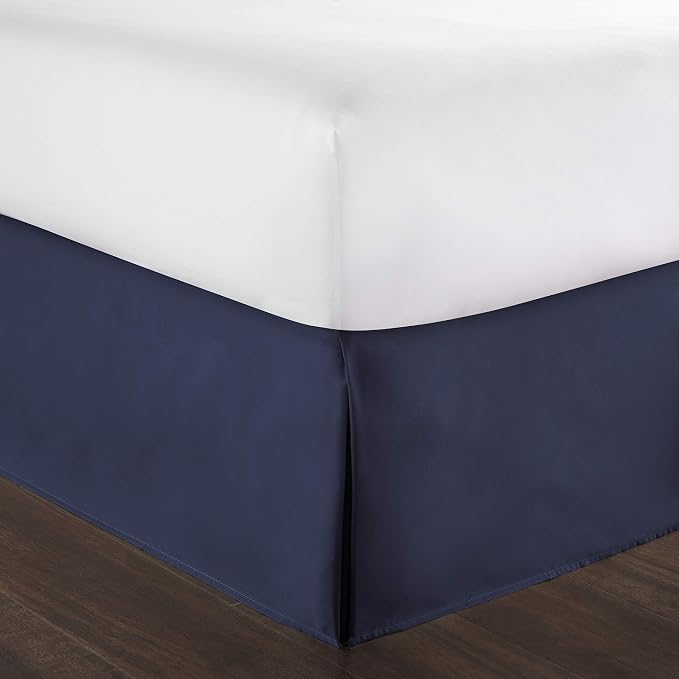 100% Cotton 800 Thread Count Box Pleated Bed Skirt - Image 3