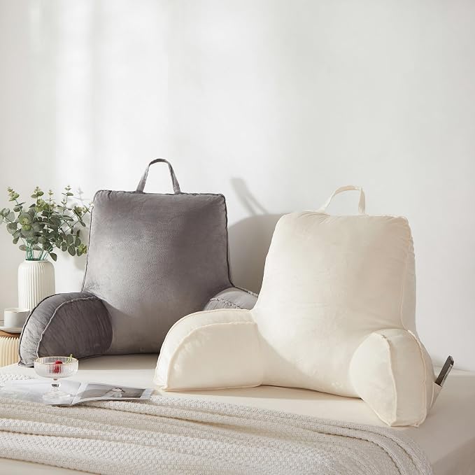 Reading Pillow for Sitting in Bed Adult, Back for Bed Sitting Up, Backrest Back - Image 11