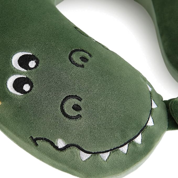 Niuniu Daddy Crocodile Kids Neck Pillow - Image 5