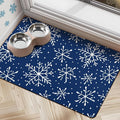 Dog Food Mats for Floors, Absorbent Dog Bowl Mat for Food and Water Dispenser by Cuslnox