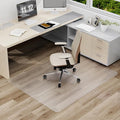 Clear Office Chair Mat, 2mm Thick Heavy-Duty Computer Floor Mat, Waterproof by FURKIT