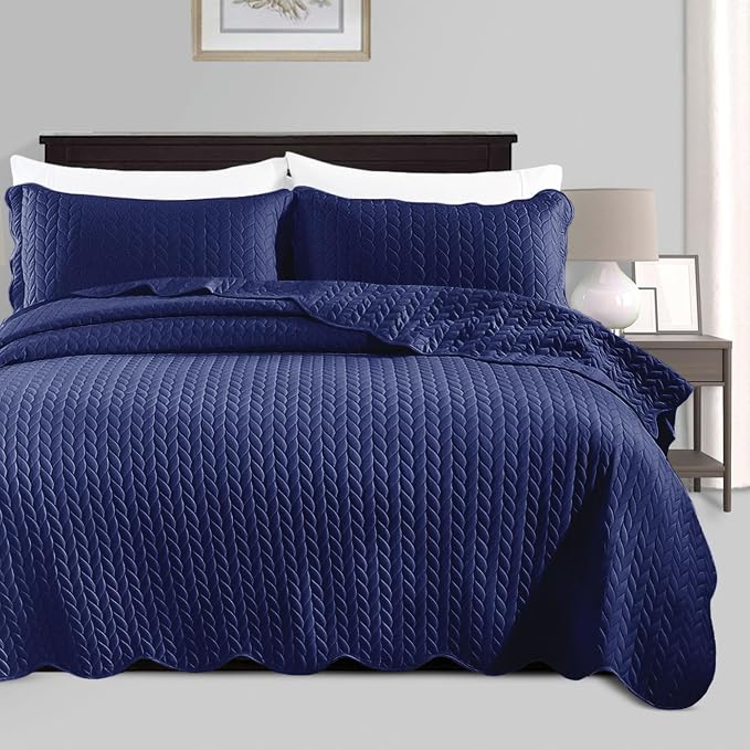 IR Imperial Rooms California King Quilt Bedding Set Size + 2 Pillow Shams by IRImperialRooms