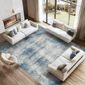 9x12 Area Rugs for Living Room: Washable Modern Abstract Rug Large Soft by LOSBULAKE