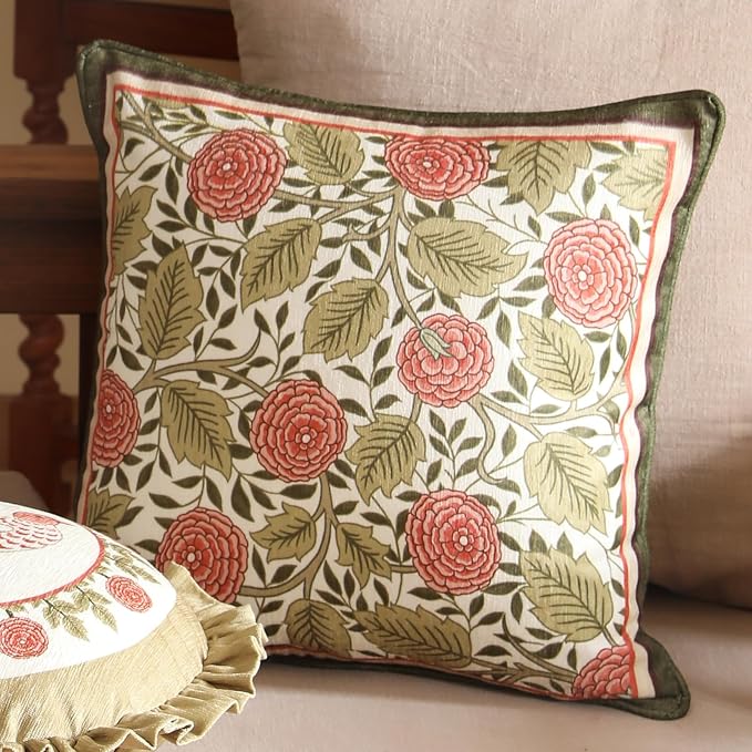 Square Throw Pillow Covers Pack of 2, Decoration Pillows Cushion Covers - Image 2
