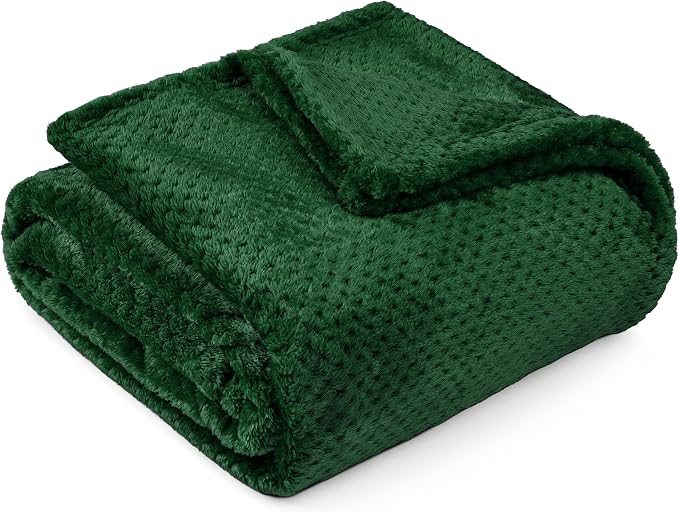 PAVILIA Emerald Green Throw Blanket - Image 2